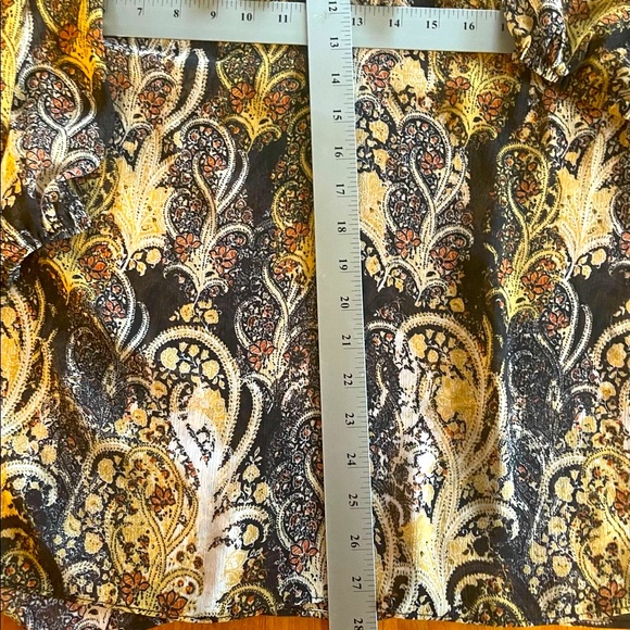 NWOT - stunning pattern in a gorgeous color mix of honey, rust, black & beige. - Picture 7 of 7